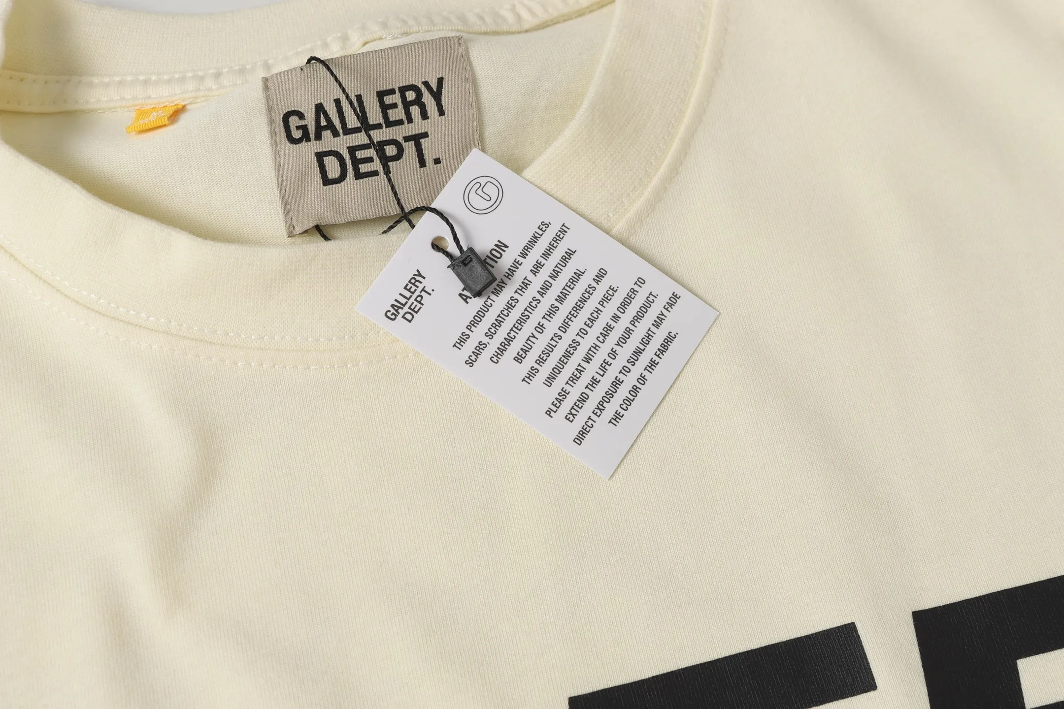 GALLERY.DEPT Summer new short-sleeved model number: D3328P104 Color: black apricot Size: S M L XL